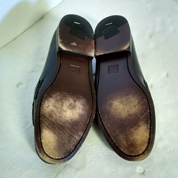 Cole Haan Burgundy Leather Men\'s Loafers. main image 7